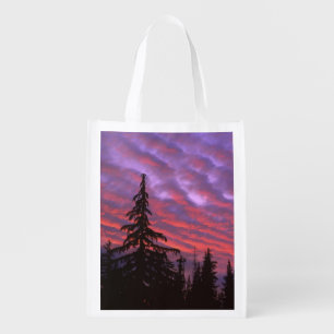 USA, Oregon, Three Sisters Wilderness, Vivid Reusable Grocery Bag