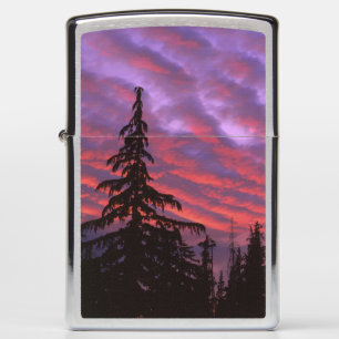 USA, Oregon, Three Sisters Wilderness, Vivid Zippo Lighter