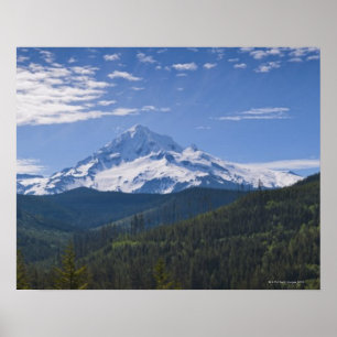 USA, Oregon, View of Mount Hood Poster