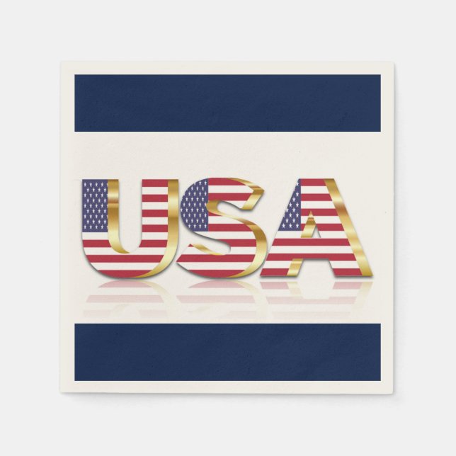 USA PAPER NAPKINS (Front)