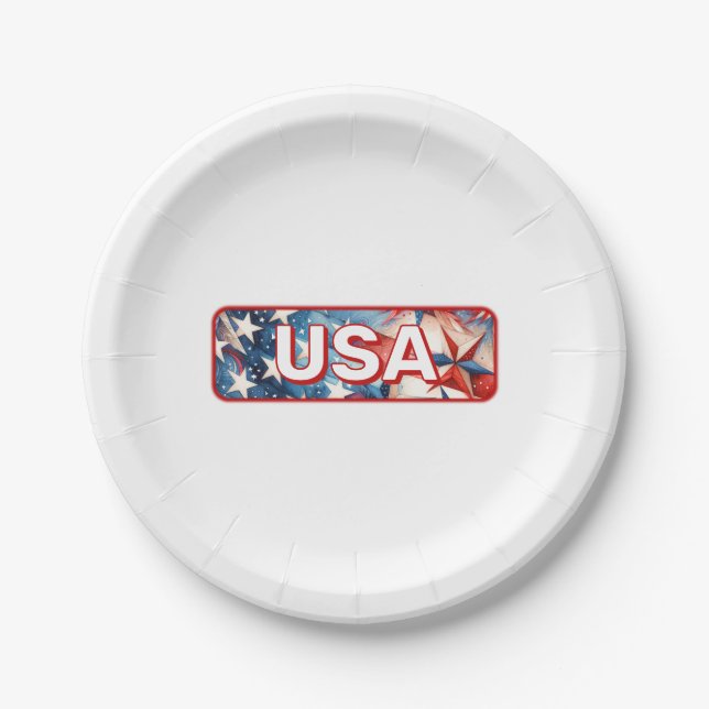 USA PAPER PLATES (Front)