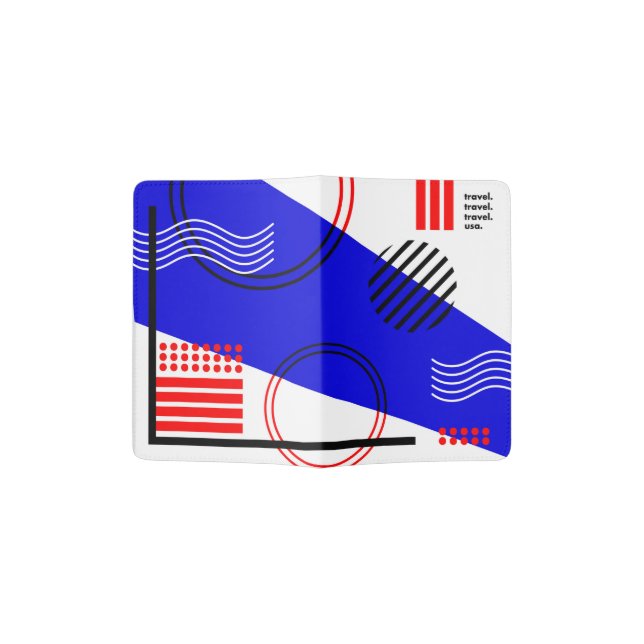 USA Passport Cover (Opened)