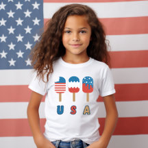 USA Patriot July 4th Independence Day Popsicles
