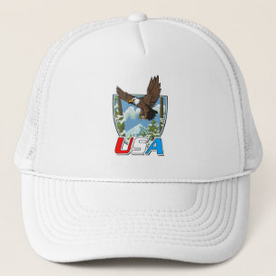 USA Patriot logo Trucker Hat