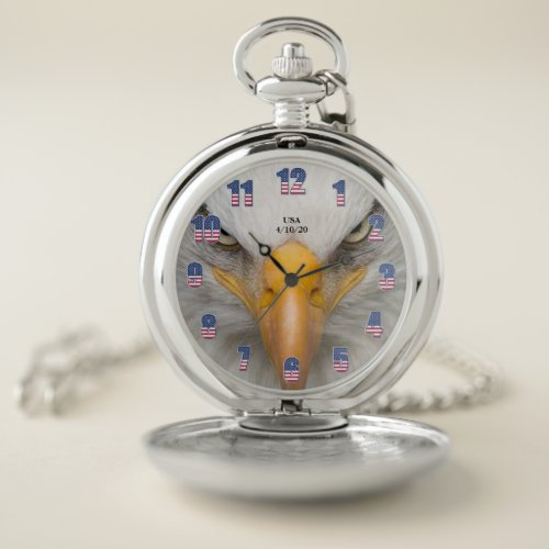 USA Patriot Pocket Watch