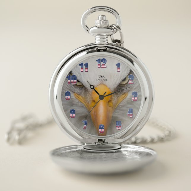 USA Patriot Pocket Watch (Inside)