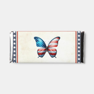 USA/patriotic 4th of July butterfly Hershey Bar Favors