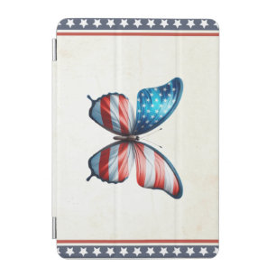 USA/patriotic 4th of July butterfly iPad Mini Cover