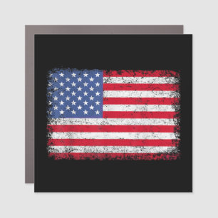 USA Patriotic American Flag For Men Women Kids Boy Car Magnet