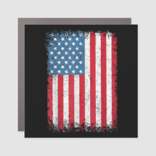 USA Patriotic American Flag For Men Women Kids Boy Car Magnet