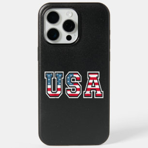 USA Patriotic American Flag For Men Women Kids Boy iPhone 15 Pro Max Case