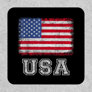 USA Patriotic American Flag For Men Women Kids Boy Patch