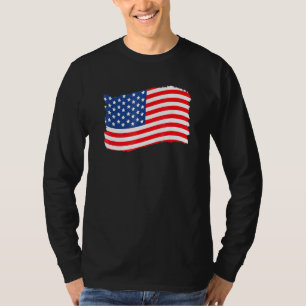 USA Patriotic American Flag For Men Women Kids Boy T-Shirt