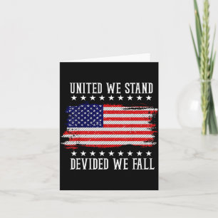 Usa patriotic - american flag freedom - pride card