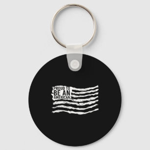 Usa patriotic - american flag freedom - pride keychain