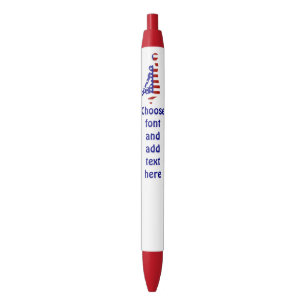 USA Patriotic BASKETBALL Pen