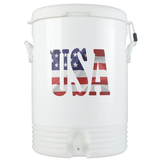 USA Patriotic Beverage Cooler (Front)