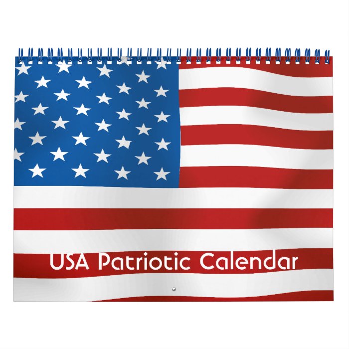 USA Patriotic Calendar