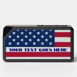 USA Patriotic Flag Bluetooth Speaker