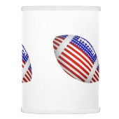 USA Patriotic Football Sports Lamp Shade (Right)