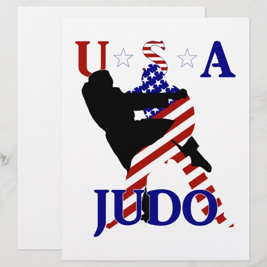 USA Patriotic Martial Arts JUDO (Front/Back)