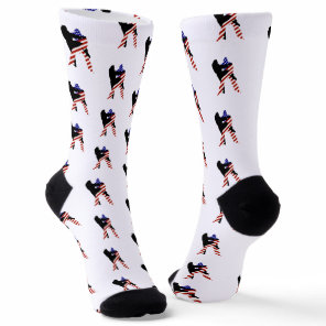 USA Patriotic Martial Arts JUDO Socks