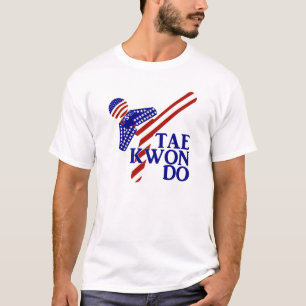 USA Patriotic Martial Arts TAEKWONDO  T-Shirt
