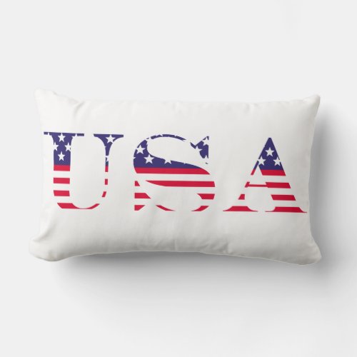 USA Patriotic Pillow