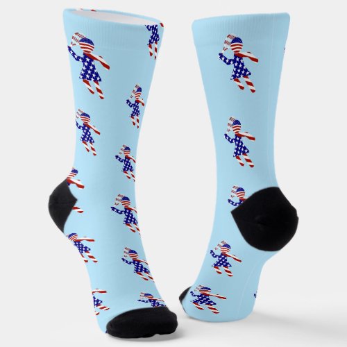 USA Patriotic WOMENS TENNIS Socks