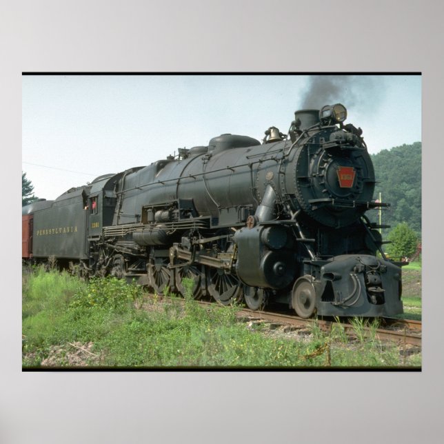 USA, Pennsylvania RR_Trains of the World Poster (Front)