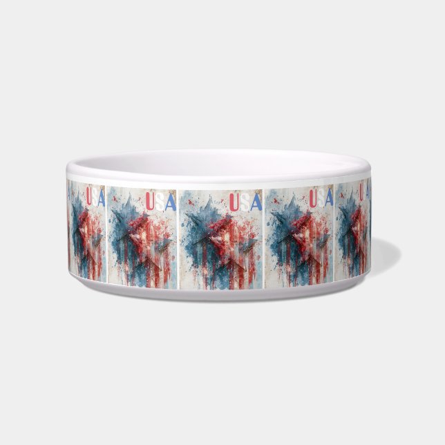 USA Pet Bowl (Front)
