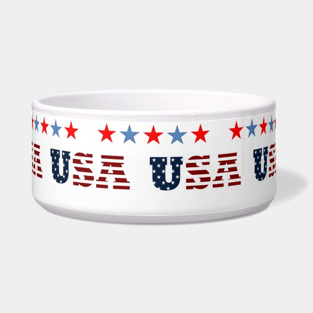 USA Pet Bowl (Front)