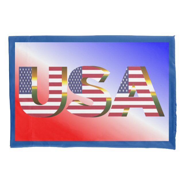 USA PILLOW CASE (Front-Left)