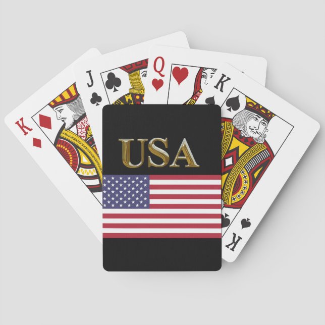 USA POKER CARDS (Back)