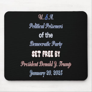 Usa Political Prisoners Set Free Mouse Pad