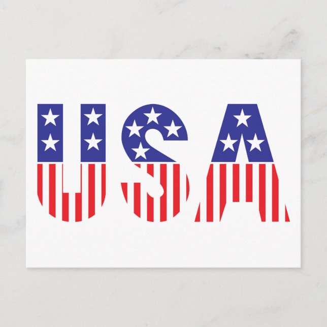 USA POSTCARD (Front)