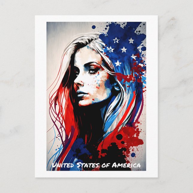 USA Postcard - World of Women Postcard Collection (Front)