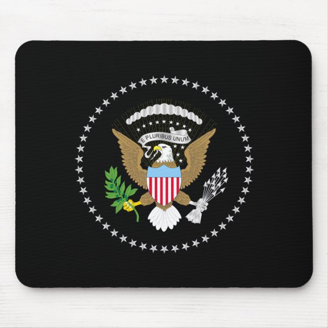 USA Presedents Flag Mouse Pad (Front)