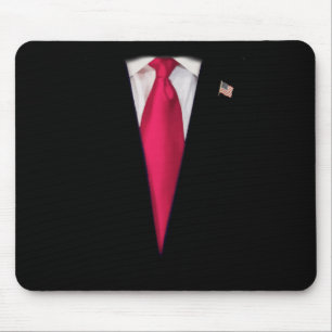 Usa President Trump Suit Easy Halloween Costume Mouse Pad