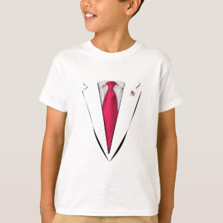 Usa President Trump Suit Easy Halloween Costume T-Shirt