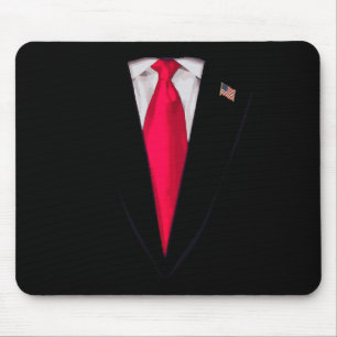 Usa President Trump Suit Funny Halloween Costume G Mouse Pad