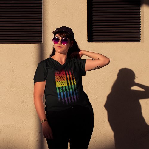 USA Pride Flag  T_Shirt