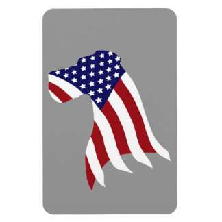 USA Pride Great Dane Magnet