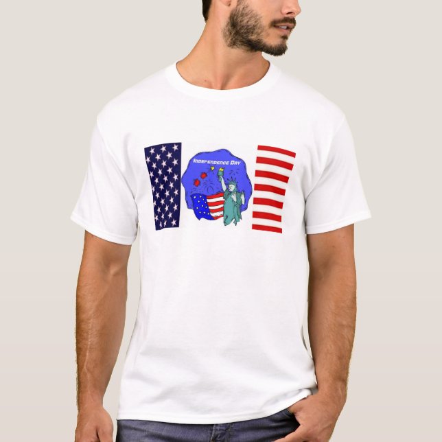 USA Pride - Independence Day T-Shirt (Front)
