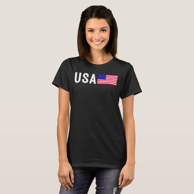 USA Pride Women's T-Shirt (Front Full)