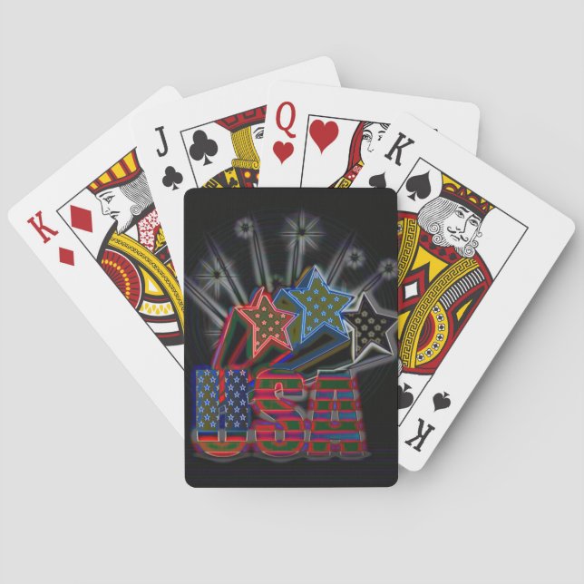 USA Proud Poker Cards (Back)
