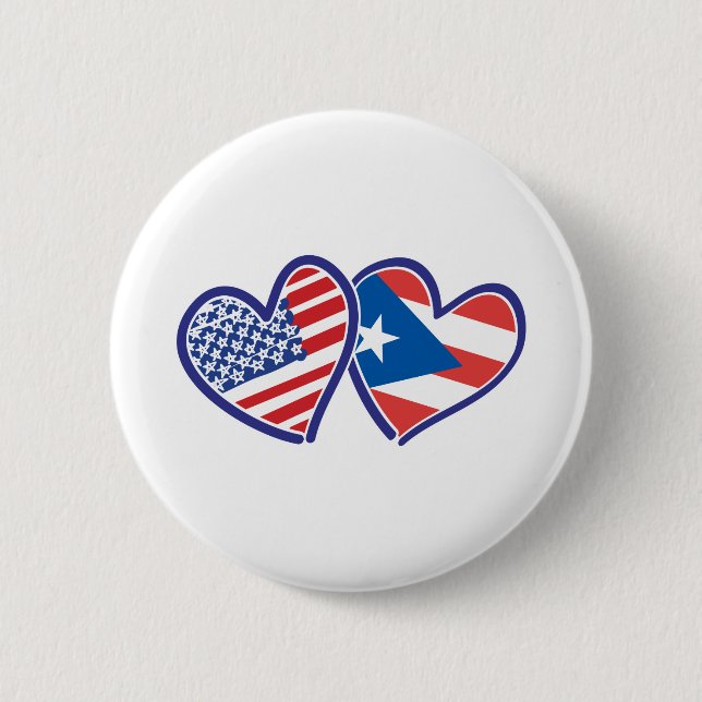 USA-PUERTO-RICO BUTTON (Front)