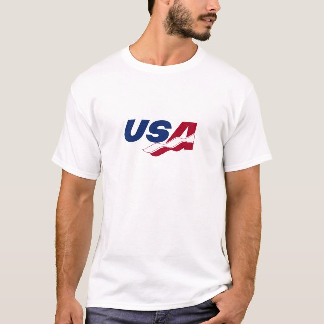USA Racquetball Dry Fit Sleeveless Tee Shirt (Front)