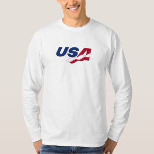 USA Racquetball Long Sleeve Tee Shirt