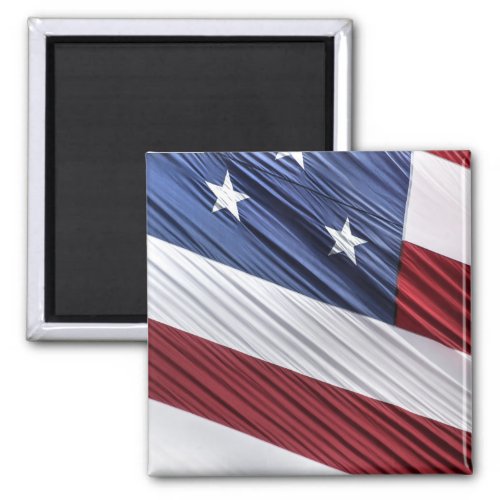 USA Red White and Blue American Patriotic Flag Magnet
